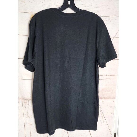 Disney Large Mickey Mouse Graphic Crew Neck Cotton/Polyester Black T Shirt - Picture 3 of 10